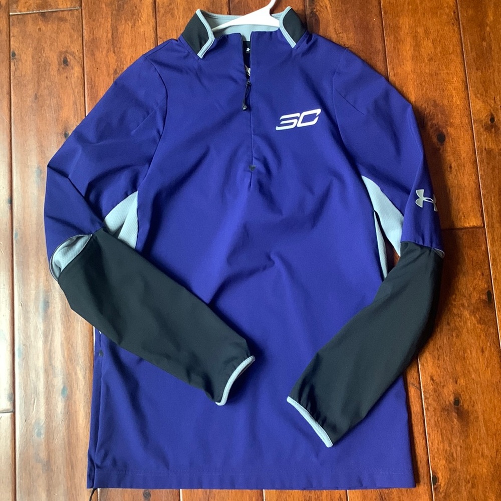 Steph Curry Under Armour 1/4 zip pullover. Size men’s small.